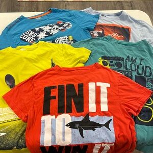 5 Boys Crazy 8 T-Shirts